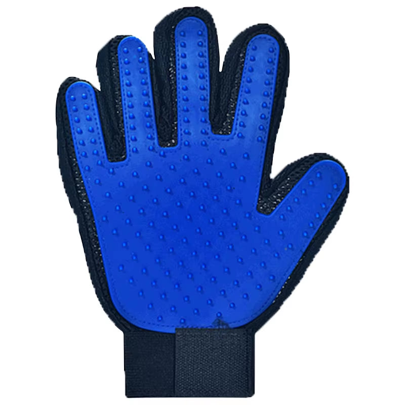 New Hot Sell 1PC Cat Hair Remove Gloves Rubber Pet Beauty Cleaning Grooming Effective Massage Dog Combs Floating Brush 6 Color