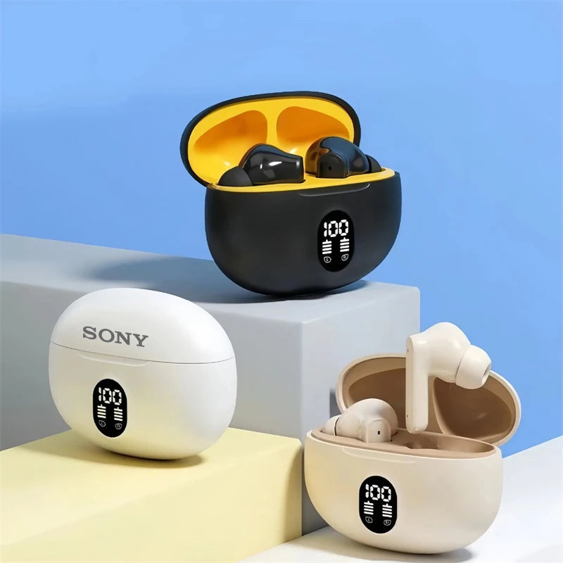 TWS Wireless Headphones Game Bluetooth Earphones with Microphone Noise Reduction High Fidelity Bass Headset