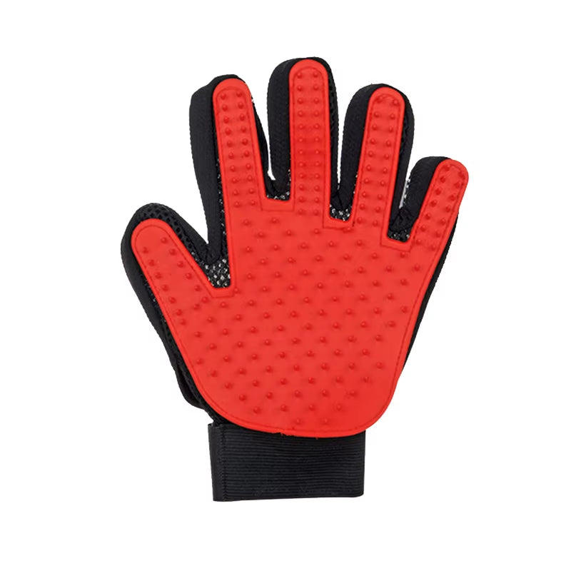 New Hot Sell 1PC Cat Hair Remove Gloves Rubber Pet Beauty Cleaning Grooming Effective Massage Dog Combs Floating Brush 6 Color