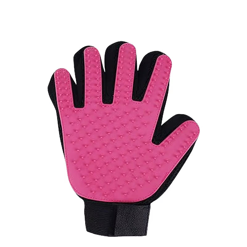 New Hot Sell 1PC Cat Hair Remove Gloves Rubber Pet Beauty Cleaning Grooming Effective Massage Dog Combs Floating Brush 6 Color