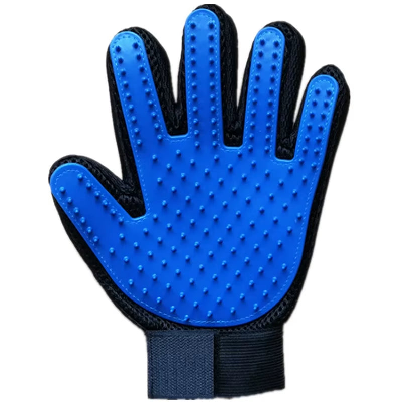 New Hot Sell 1PC Cat Hair Remove Gloves Rubber Pet Beauty Cleaning Grooming Effective Massage Dog Combs Floating Brush 6 Color