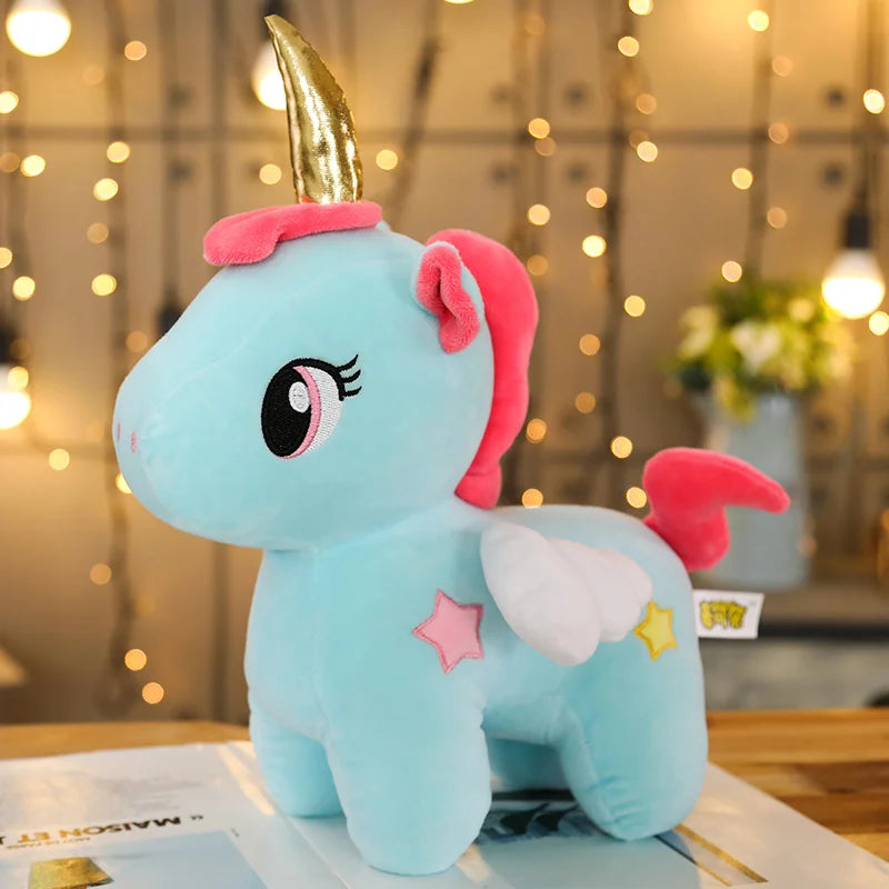 10/20Cm Soft Unicorn Plush Toy Baby Kids Appease Sleeping Pillow Doll Animal Stuffed Plush Toy Birthday Gifts for Girls Children