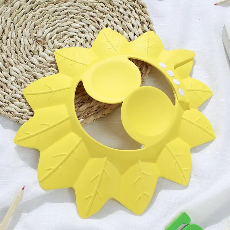 Safe Baby Shower Cap Bath Protection Soft Cap Hat for Baby Wash Hair Shield Baby Care Shampoo Cap