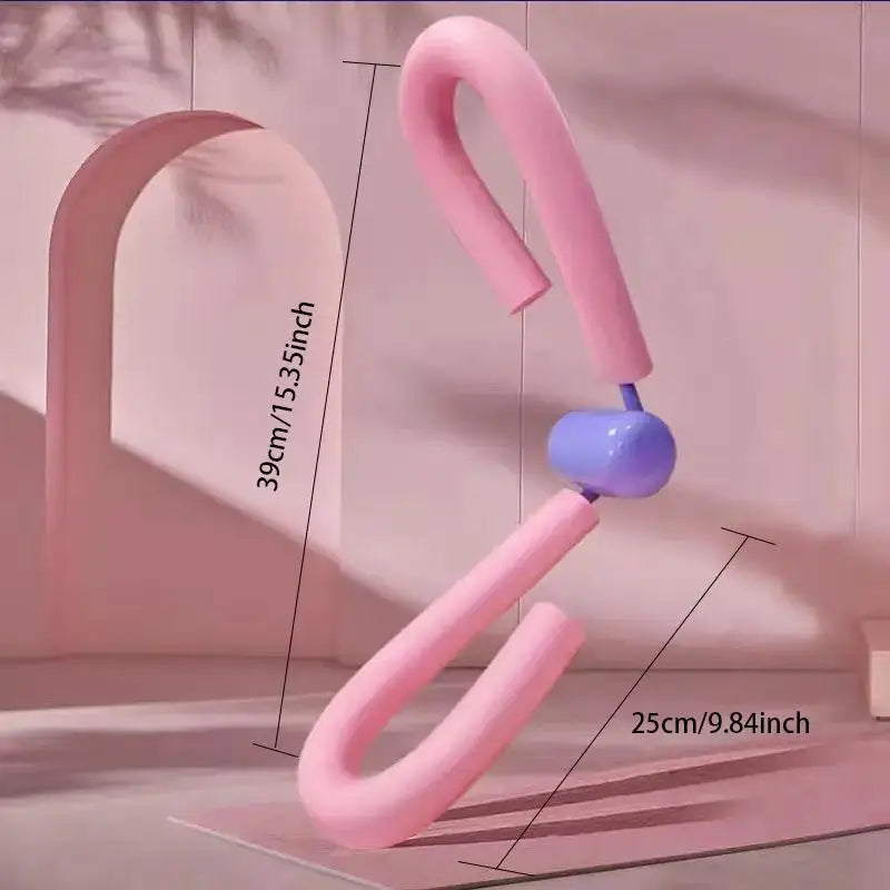 1Pc Pelvic Floor Muscle Trainer and Thigh Exerciser for Postpartum Recovery, Body Shaping, Leg and Butt Training
