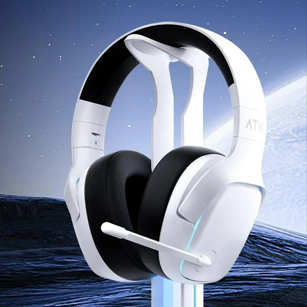 ATK M1 Game Wireless Headset Three Mode Headworn CSGO Valorant Game Headphone Virtual 7.1 Surround Computer Headset Custom Gift