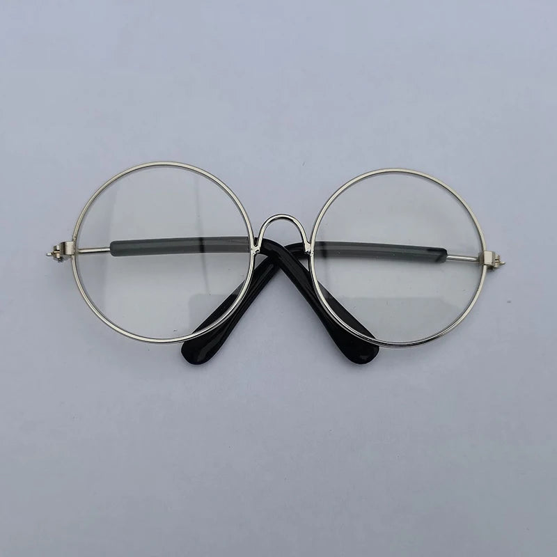 Lovely Vintage round Cat Sunglasses Reflection Eye Wear Glasses for Small Dog Cat Pet Photos Pet Products Props Accessories