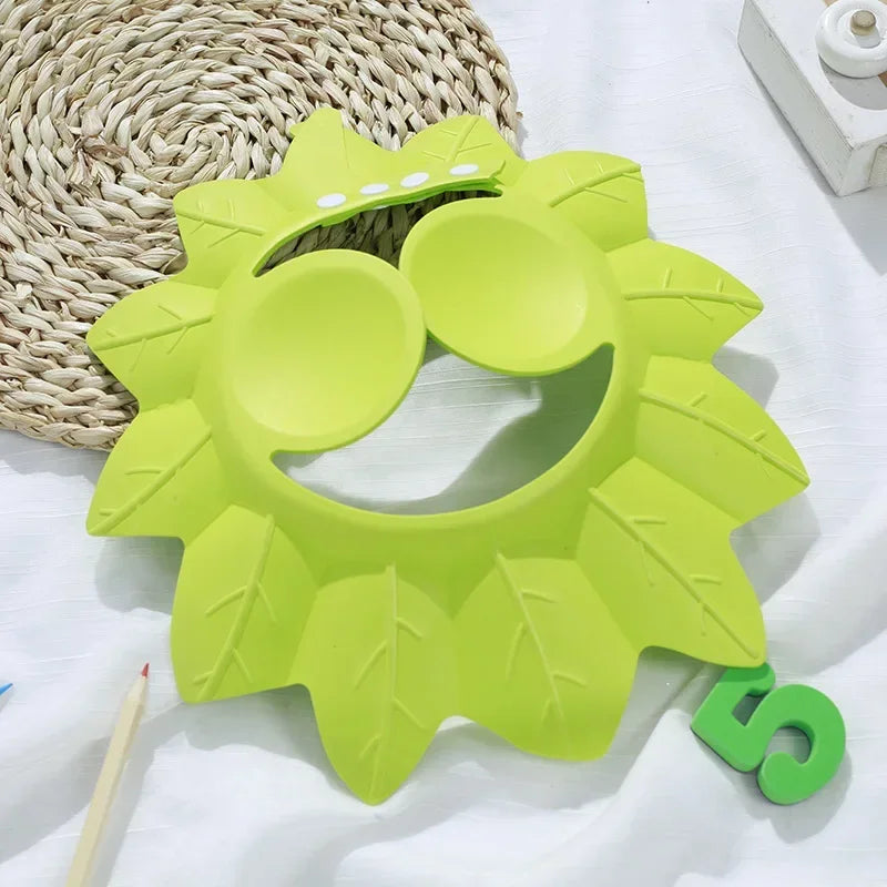 Safe Baby Shower Cap Bath Protection Soft Cap Hat for Baby Wash Hair Shield Baby Care Shampoo Cap