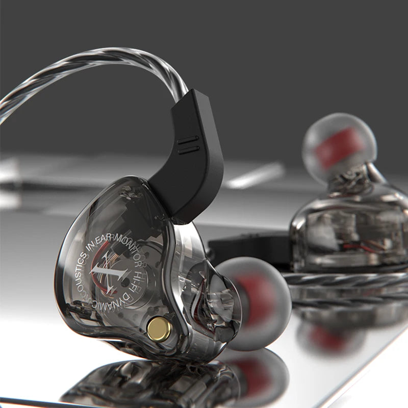 Sport Hifi Headphones with Mic Bass Wired In-Ear Earbuds Game Music Running Noise Cancelling Headset Fone De Ouvido