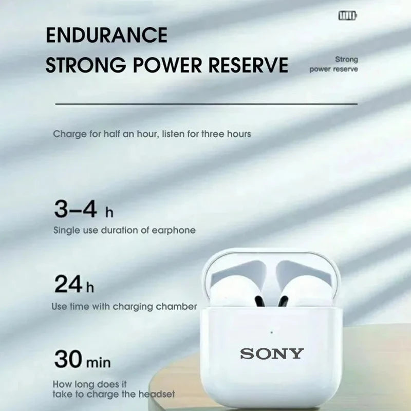 TWS Bluetooth Earphone 9D Stereo Wireless Headphone In-Ear Hifi Earbud Handsfree Headset with Microphone for Ios Android