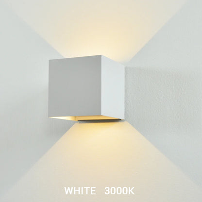 LED Intelligent Motion Sensor Wall Lamp 6W with Battery Charging with USB Wall Light for Bedroom Night Lighting Corridor De