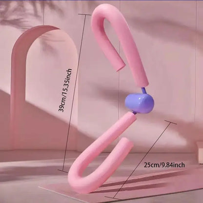 1Pc Pelvic Floor Muscle Trainer and Thigh Exerciser for Postpartum Recovery, Body Shaping, Leg and Butt Training