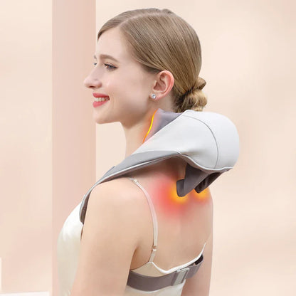 Shiatsu Neck and Shoulder Massager Shawl