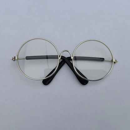 Lovely Vintage round Cat Sunglasses Reflection Eye Wear Glasses for Small Dog Cat Pet Photos Pet Products Props Accessories