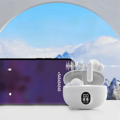 TWS Wireless Headphones Game Bluetooth Earphones with Microphone Noise Reduction High Fidelity Bass Headset