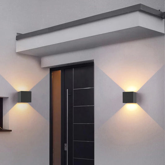 LED Intelligent Motion Sensor Wall Lamp 6W with Battery Charging with USB Wall Light for Bedroom Night Lighting Corridor De